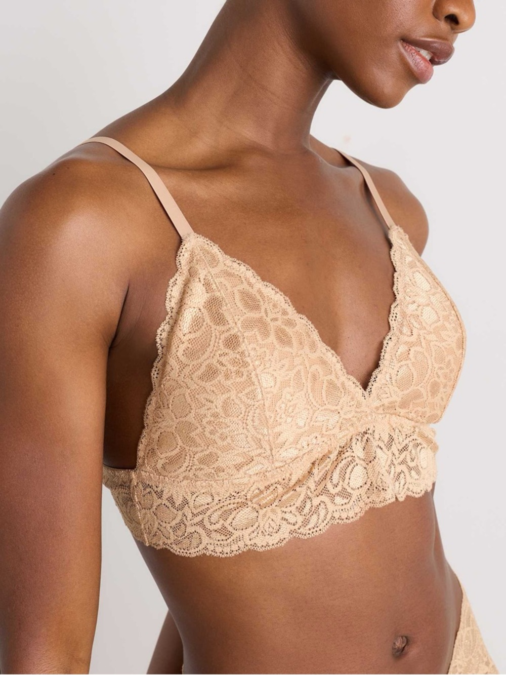 NWOT QUINCE LACE BRALETTE SIZE SMALL